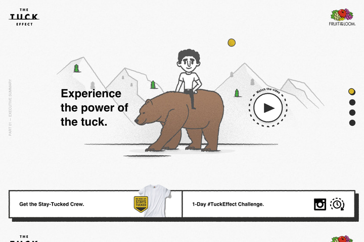 The Tuck Effect website preview